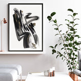 Shop The Stenographic Forn II Art Print a painted abstract themed wall art print from The Print Emporium wall artwork collection - Buy Australian made fine art painting style poster and framed prints for the home and your interior decor room, TPE-PC-LE209-AP