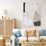 Shop Transparent I Canvas Print a painted abstract themed framed canvas wall art print from The Print Emporium artwork collection - Buy Australian made fine art painting style stretched canvas prints for the home and your interior decor space, TPE-PC-PI547-CA-35X46-NF