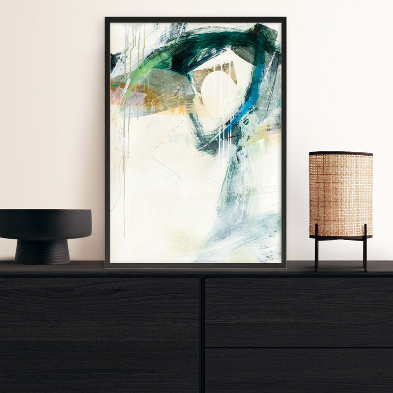 Shop Turbulence III Art Print a painted abstract themed wall art print from The Print Emporium wall artwork collection - Buy Australian made fine art painting style poster and framed prints for the home and your interior decor room, TPE-WA-54996-AP