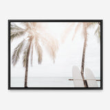 Shop Two Surfboards Photo Canvas Print a coastal themed photography framed stretched canvas print from The Print Emporium wall artwork collection - Buy Australian made prints for the home and your interior decor space, TPE-1199-CA-35X46-NF