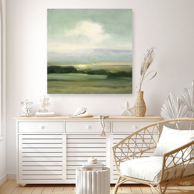 Shop View from the Top (Square) Canvas Print a painted style framed canvas wall art print from The Print Emporium artwork collection - Buy Australian made fine art painting style stretched canvas prints for the home and your interior decor space, TPE-WA-68559-CA-40X40-NF