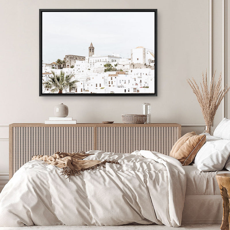 Shop White City Photo Canvas Print a coastal themed photography framed stretched canvas print from The Print Emporium wall artwork collection - Buy Australian made prints for the home and your interior decor space, TPE-1186-CA-35X46-NF