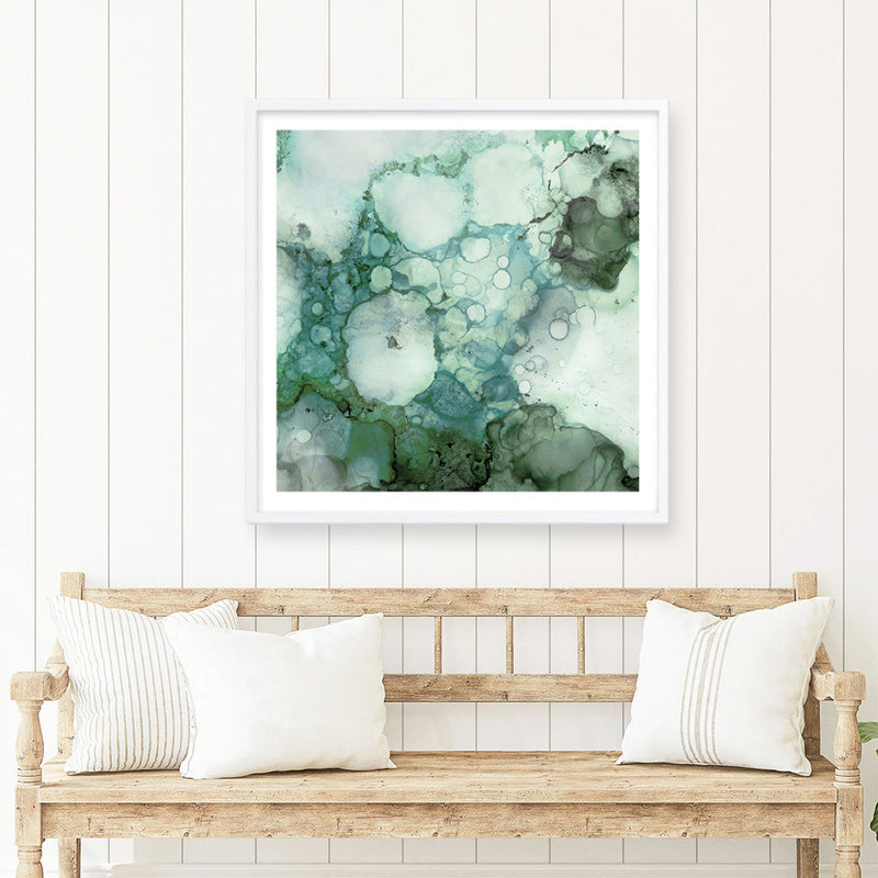 Shop Zen Panel I (Square) Art Print a painted abstract themed wall art print from The Print Emporium wall artwork collection - Buy Australian made fine art painting style poster and framed prints for the home and your interior decor room, TPE-PC-WK052-AP