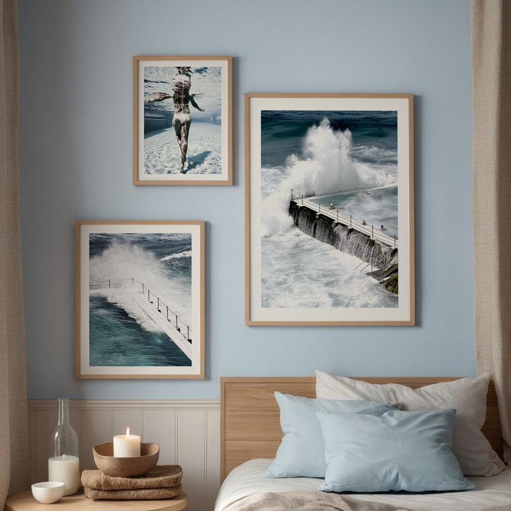 Blue Wall Art & Canvas Prints - The Print Emporium
