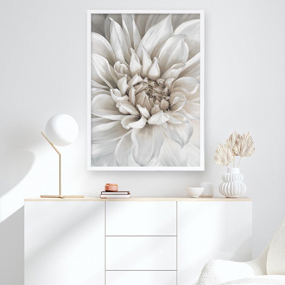 Dahlia Wall Art & Canvas Prints-The Print Emporium