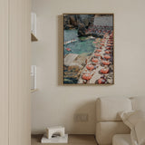 Bagno Marino Archi II Photo Canvas Wall Art Print