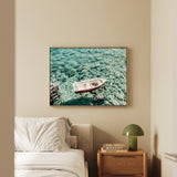 Capri Boat I Photo Canvas Wall Art Print