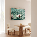 Capri Boat I Photo Canvas Wall Art Print