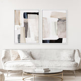 Clay & Clay 2 Canvas Wall Art Print Set