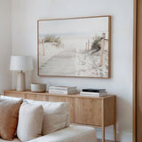 Coastal Walk Photo Canvas Wall Art Print