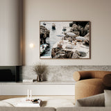 Fontelina Boat Ramp Photo Canvas Wall Art Print