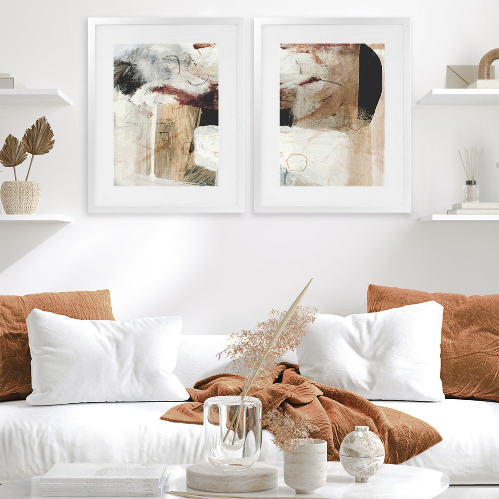 Go With It 1 & 2 Art Print Set