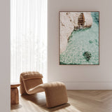 Italian Coastline Photo Canvas Wall Art Print
