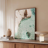 Italian Coastline Photo Canvas Wall Art Print