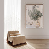 Mediterranean Villa Photo Canvas Wall Art Print