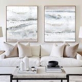 Melting Ice II Canvas Print