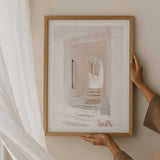 Old White Town Photo Art Print