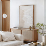 Pastel Shoreline Photo Canvas Wall Art Print