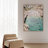 Polignano A Mare From Above III Photo Canvas Wall Art Print