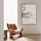 Santorini Olive Branch Photo Canvas Wall Art Print