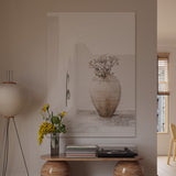 Santorini Urn Photo Canvas Wall Art Print