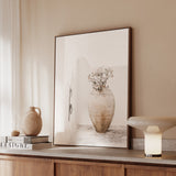 Santorini Urn Photo Canvas Wall Art Print