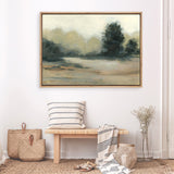 Ecru Fields Canvas Print