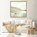 View I (Square) Canvas Print
