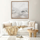 September Coast (Square) Canvas Print