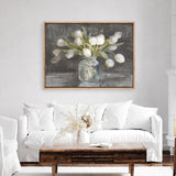 April Tulips Canvas Print
