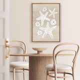 Beach Treasures I Canvas Print