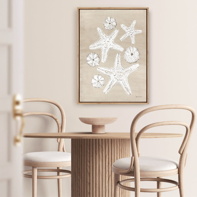 Beach Treasures I Canvas Print