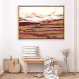 Mauve Mesa I Canvas Print
