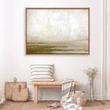 Hazy Lake Canvas Print