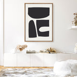 Shapeful I Canvas Print