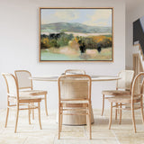 Distant Mountain Canvas Print