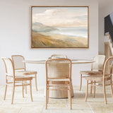 Misty on the Headlands Canvas Print