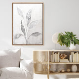 Ethereal Leaves II Canvas Print