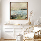 Langstone (Square) Canvas Print