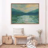 Lily Pad Lagoon I Canvas Print