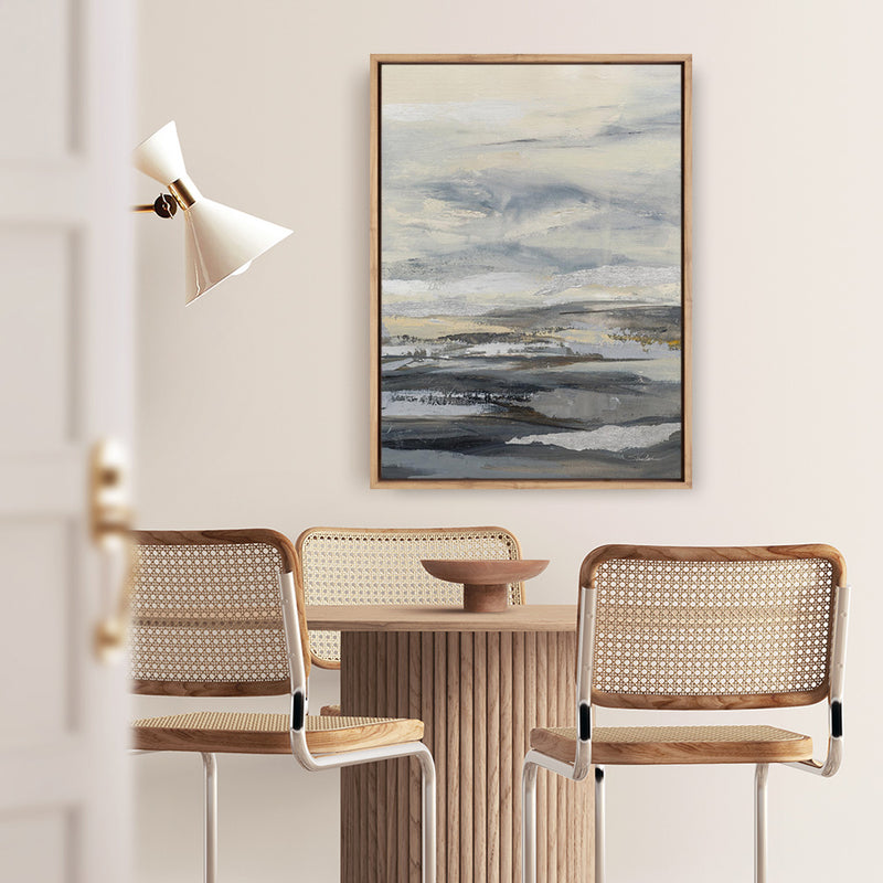 Silver Sand I Canvas Print