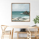 Trevone Bay (Square) Canvas Print