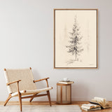 Elegant Pine I Canvas Print