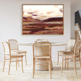Mauve Mesa II Canvas Print