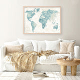 Explore the World I no Words Light Art Print