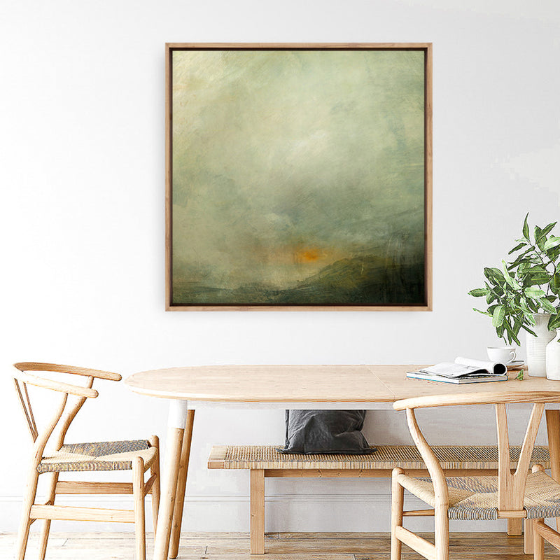Powderham (Square) Canvas Print