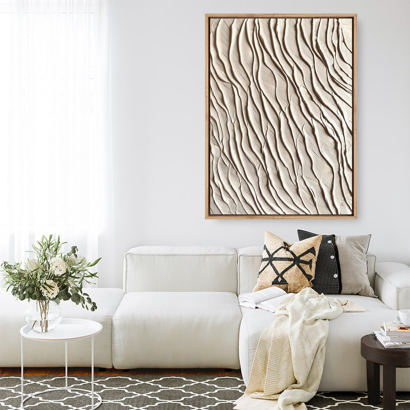 Zen Beach Canvas Print
