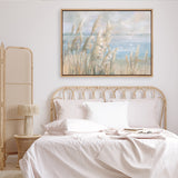 Seaside Pampas Grass Canvas Print