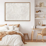 Calming Thoughts II Neutral Crop Canvas Print