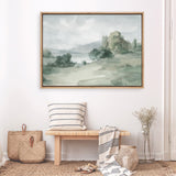 Gentle World II Sage Canvas Print